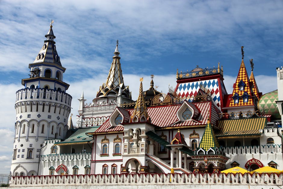 Colorful church architecture
